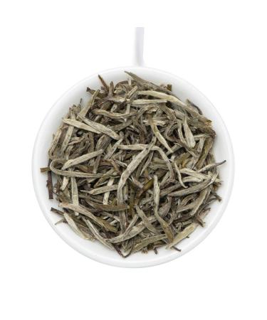 Vahdam Silver Needle White Tea - 100% Natural Loose Leaves (50g 25 Cups) | Caffeine-Free Premium Sparkle White Tea - Buy Online on SooperMarket.com