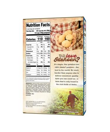 Idahoan Cheesy Scalloped Homestyle Casserole 4 oz - Pack of 12 | Delicious and Easy to Prepare - Buy Online on SooperMarket.com