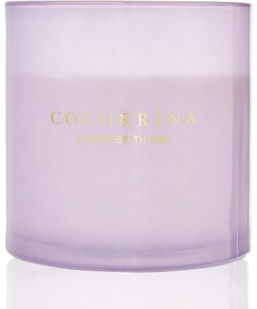Cocorr na Lavender Thyme Candle | Natural Soy 110-Hour Burn 3 Wicks | Perfect Christmas Gift - 1300g - Buy Online on SooperMarket.com