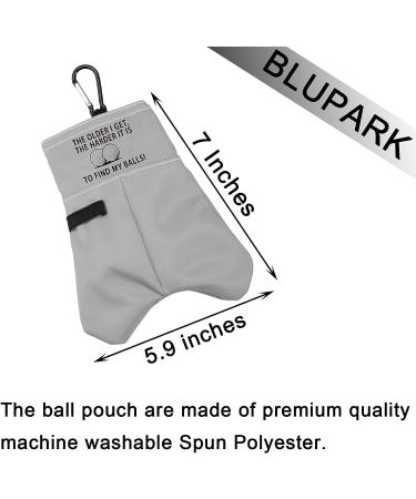 BLUPARK Funny Golf Ball Storage Bag for Grandpa Dad - The Older I Get, The Harder It is to Find My Balls - Buy Online on SooperMarket.com