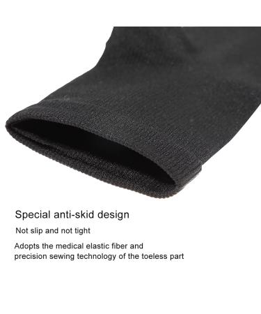 Compression Socks for Men & Women - Calf Support Varicose Veins Relief | Best for Sport Running Travel & Nurses (L/XL Black) - Buy Online on SooperMarket.com