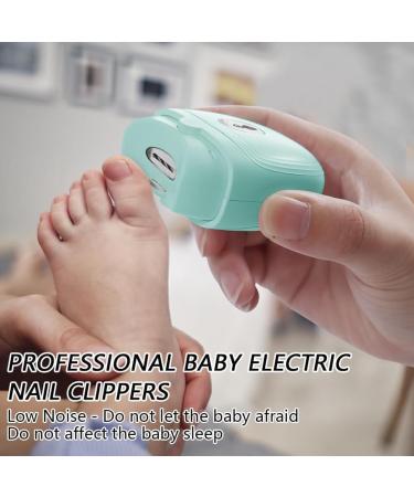 Spactz Electric Nail Clipper Portable Automatic Nail Clippers for Adults Electric Nail Clippers Green Easy to Use - Buy Online on SooperMarket.com