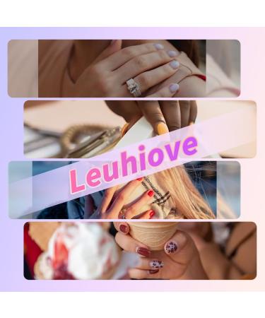 24 Pcs Pink Press-On Nails - Short Bling Glam Square with Diamond & Glitter Rhinestones | Glossy Fake Nails for Women & Girls - Buy Online on SooperMarket.com