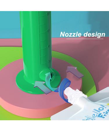 Squeeze Station Baby Food Pouch Maker with Reusable Pouches - Portable DIY Fruit Puree Filler for Infants and Toddlers - Green - Buy Online on SooperMarket.com