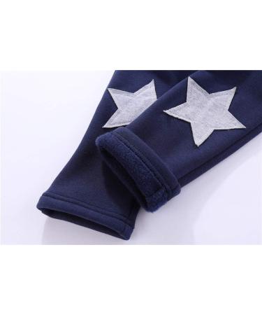 Mud Kingdom Little Boys Fleece Pants - 3 Years Stars Gray | Warm Winter Tight Fit - Buy Online on SooperMarket.com
