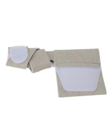 Toe Corrector Flexibility Elasticity Spacer Straightener Protector Reduce Soreness for Walk(Left Foot)