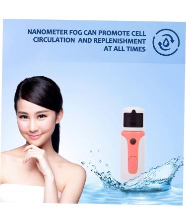 Baluue 3 Sets Hydrating Instrument Skin Moistener Handheld Sprayer Rechargeable Sprayer Face Mist Pink Abs - Buy Online on SooperMarket.com