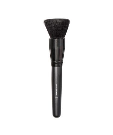e.l.f. Powder Brush, Vegan Makeup Tool, Flawlessly Contours & Professionally Sculpts, For Wet & Dry Products 1 Count (Pack of 1)