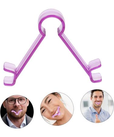 Gogogmee Lip Muscle Trainer Mouth Mouth Trainer Lip Exerciser Lip Trainer Face Exerciser Lift Mouth Tightener Slimming Exerciser Muscle Tightening Face Exerciser 9.30X7.70X1.50CM Purple - Buy Online on SooperMarket.com