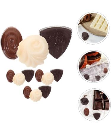 Vaguelly Artificial Chocolate Prop 12pcs Chocolate Decor Shop Display Prop Dessert Pvc Window Artificial Food Props - Buy Online on SooperMarket.com