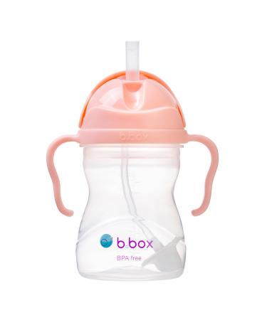 B.Box drinking clerk for every angle |Flip-top heavy straw handle leak-proof |BPA-free & for dishwasher |From 6 m |240 ml (8 oz)