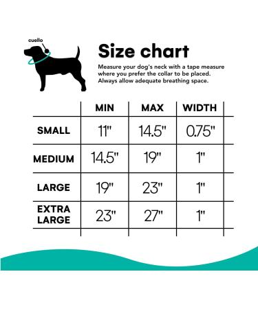 Black Rhino Comfort Collar | Super Soft Neoprene Dog Collar for All Breeds | Adjustable Reflective Weatherproof - Aqua/Gray Small - Buy Online on SooperMarket.com