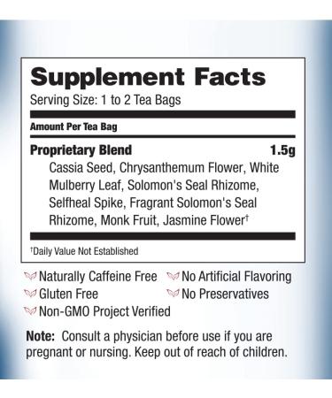 Bravo Tea Healthy Eyes - Caffeine Free Herbal Tea | 20 Tea Bags - Buy Online on SooperMarket.com