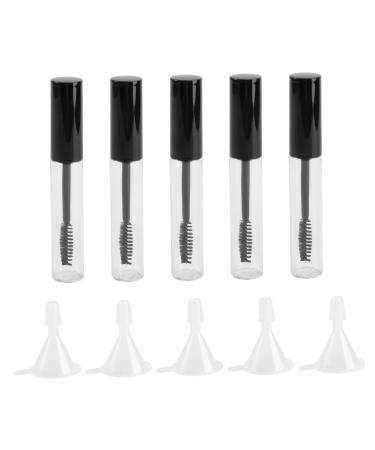 Healvian 5pcs Eyelash Cream Bottle Empty Mascara Bottle Mascara Vials Empty DIY Mascara Container