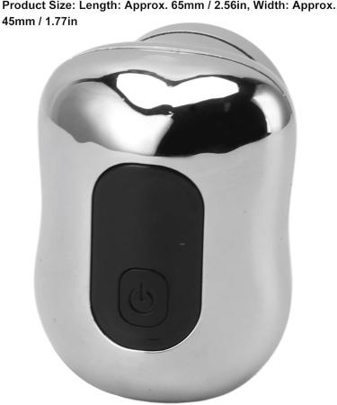 Portable Rechargeable Beard Trimmer - Waterproof Cordless Hair Clipper for Home & Travel | USB Cable Included - Buy Online on SooperMarket.com