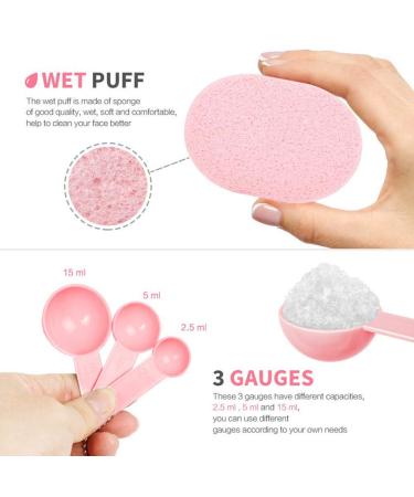 Face Mask Mixing Bowl Set - DIY Beauty Makeup & Skin Care Tool for Ladies - Buy Online on SooperMarket.com