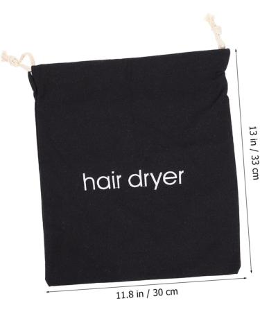 WOONEKY 4pcs Hair Dryer Storage Bag Hair Dryer Drawstring Bag Travel Supplies Toiletry Bag for Travel Fabric - Buy Online on SooperMarket.com