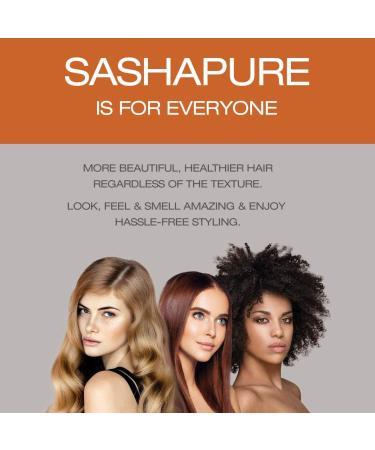 Sashapure Smoothing & Shine Hair Treatment with Sacha Inchi Oil - Frizz Control & Heat Protection - 1.7 fl. oz (Pack of 6) - Buy Online on SooperMarket.com