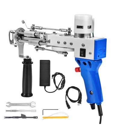 Cut Pile Rug Tufting Gun - wuyule Electric Carpet Tufting Gun Kit Rug Tufting Gun Machine Starter Kit 7-21mm BLUE