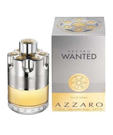 Azzaro Wanted Eau de Toilette - 3.4 Fl Oz | Men's Woody, Citrus & Spicy Cologne - Buy Online on SooperMarket.com