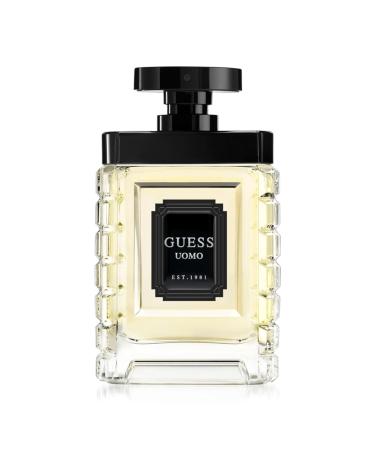 GUESS UOMO Eau de Toilette 3.4 Fl Oz Eau de Toilette 3.4 Fl Oz (Pack of 1)