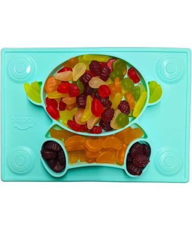 Silicone Non-Slip Baby Placemat for Self Feeding - Classic Baby Plates with Suction Cups for Infants, Toddlers, and Kids - Buy Online on SooperMarket.com