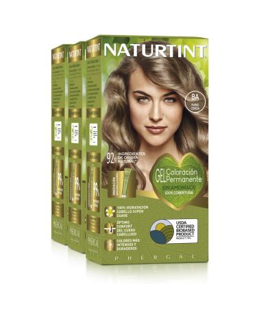 Natureint Biobased |Hair color oohne ammoniak |8a Aschblond |High proportion of natural ingredients3 pack |510 ml 8a.Aschblond 170 ml (3 pack)