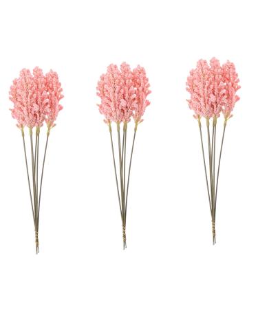 Zerodeko 36 Pcs Artificial Corn Ear Fake Flower Floral Arrangement Wheat Ear Houseplants Live Indoor Greenery Green Vase Plant Indoor Pampas Vase Reward Pink Bride Cascade Plastic Pinkx2pcs 30X1.5CMx2pcs