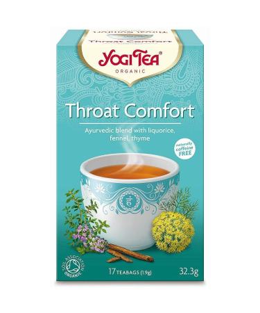 Yogi Tea | Throat Comfort - Organic | 6 X 17 Bags