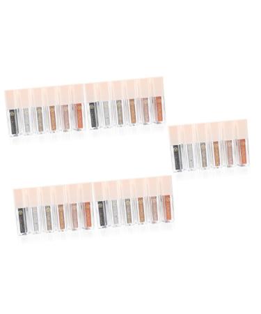 Healeved 30 Pcs Eye Shadow Set Liquid Metallic Eye Glitter Bling Shadow Highlighter
