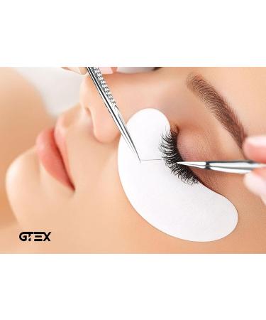 GTEX Lash Tweezers Set of 5 - Japanese Stainless Steel, Straight & Curved, 45 & 90 Volume Eyelash Extensions - Silver - Buy Online on SooperMarket.com