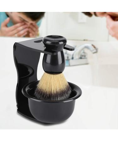 Premium Wood Wet Shaving Set for Men | 3-in-1 Razor Brush Bowl & Safety Razor Holder | Traditional Manual Shaving Tools - Buy Online on SooperMarket.com