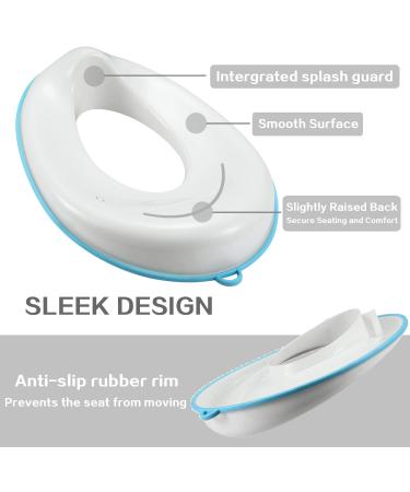 PandaEar Portable Travel Potty Seat with Urine Guard - Durable Anti-Slip Design | For Baby Boys Girls Toddlers Kids Infants | Fits Round & Oval Toilets - Buy Online on SooperMarket.com