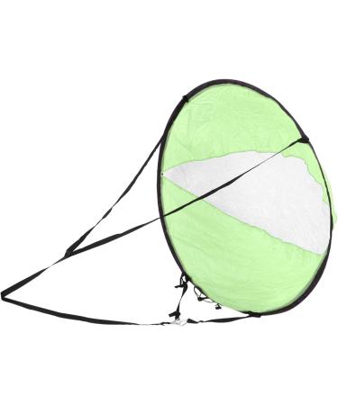 01 Kayak Sailing, Reduce Radiation Sturdy Kayak Wind Sail for Most People for Kayak Canoe, Inflatable Equipment, Boats green