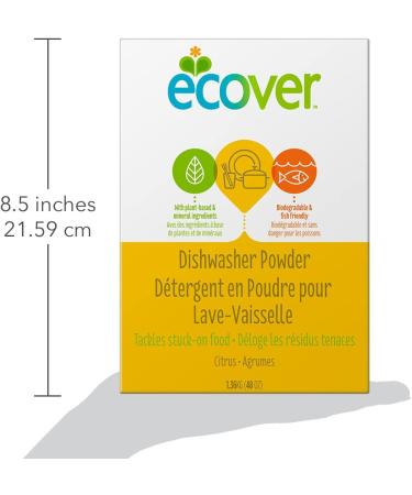 Ecover Automatic Dishwashing Powder - 48 oz Citrus | Eco-Friendly Cleaning - Buy Online on SooperMarket.com