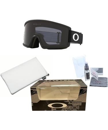 Oakley Target Line Ski Goggles Bundle | Matte Black/Dark Grey - Men's & Women's OO7120 OO7121 - Buy Online on SooperMarket.com
