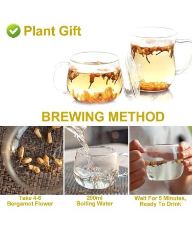 Plant Gift Dried Bergamot Flower 80G/2.82oz Citrus Bergamot Tea Citrus Medica Chinese Health Tea - Buy Online on SooperMarket.com
