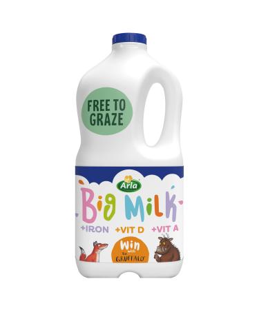 Arla Big Milk Whole Milk for Big Kids Aged 1+ 2 Litre