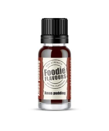 Foodie Flavours Natural Xmas Pudding Flavouring High Strength - 15ml