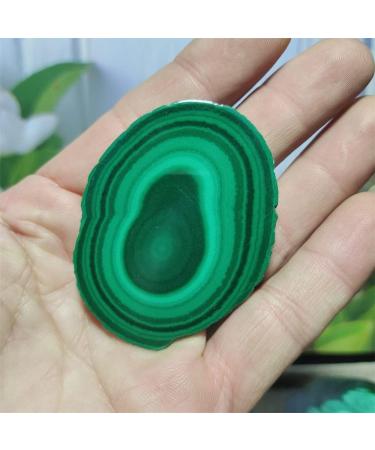 Natural Crystal Rough Natural Sphere Malachite Natural Stone Crystal Gem Slice Polished Slab Rock Minerals Home Decoration 1pc (Color : 40-50g) - Buy Online on SooperMarket.com