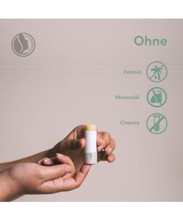 4PEOPLEWHOCARE BIO Lip Balm - Organic Beeswax Lip Care Stick with Lemongrass - Sustainable Solution for Dry Cracked Lips - Natural Cosmetics - Buy Online on SooperMarket.com