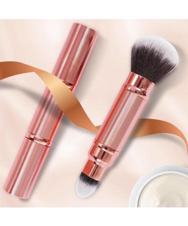 FOMIYES Double Ended Makeup Brush Retractable Blush Brush Concealer Brush Foundation Brush Cosmetics Brush for Liquid Cream Blending Buffing Concealer - Buy Online on SooperMarket.com