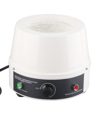 Acouto 250ml Electric Digital Temperature Controller Heating Mantle Tool 220V for Laboratory Use | with Adjustable Control Flask Precise in Settings SKU (US Plug 100 240V)