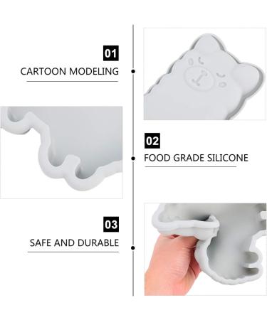 2pcs Silicone Mold DIY Mold Treat Silicone Ice Cube Trays Animal Cake Fudge Making Mold Dessert Silicone Loaf Alpaca Candy Mold De para Gelatinas Fondant Silica Gel Chiffon Cartoon 21.2X16.2X3CM Assorted Color 3 - Buy Online on SooperMarket.com