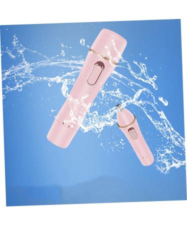 Housoutil Electric Eyebrow Trimmer & Facial Epilator - Cordless Hair Removal Tool for Face Bikini & Body - Pink Shaver Set - Buy Online on SooperMarket.com