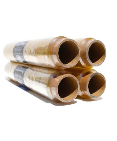 ChicWrap Professional Plastic Wrap 4 Pack Refill Rolls - 4 Count 12" x 250' Plastic Wrap Refill Rolls - Creates Air-Tight Seal to Lock in Freshness