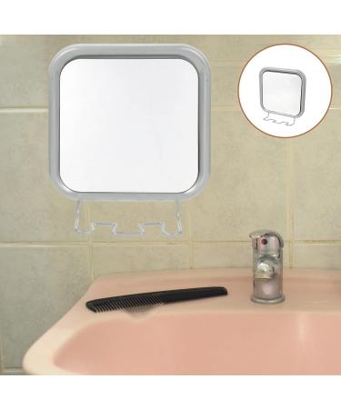 Zerodeko Shower Mirror - Fogless Travel Shaving Mirror with Suction Hook Holder - Buy Online on SooperMarket.com