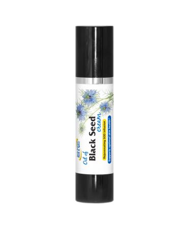 NORTH AMERICAN HERB & SPICE Oil of Black Seed Cream - 2 fl oz - Natural Moisturizer to Support Skin Health - Ideal for All Skin Types - Non-GMO
