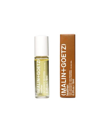 Malin + Goetz Leather Perfume Oil  for Men & Women  Dark & Spicy  Modern Scents  Vegan & Cruelty-Free Cannibis