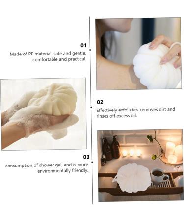 Buy NOLITOY 6 Pcs Large Bath Ball Shower Scrubber Mesh Bubble Maker for Exfoliating Skin | International Shipping Available - Buy Online on SooperMarket.com